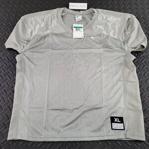 Nike Vapor Varsity Football Practice Gray Jersey Shirt Men's Sz XL 908729-057